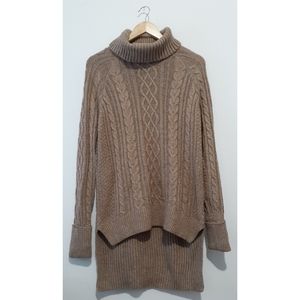 Forever 21 Cable Knit Turtle Neck Sweater